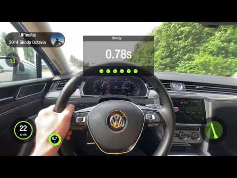 VW Passat Alltrack B8 2.0BiTDI 0-100 Dragy