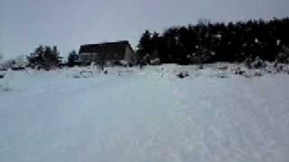 preview picture of video 'not the jump! sledging in westhill'