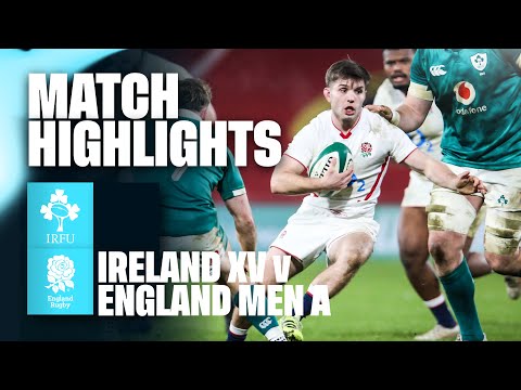 EIGHT tries for England! | Ireland XV v England Men A highlights
