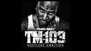 Young Jeezy - Everythang with jet fly by on lyric bar.