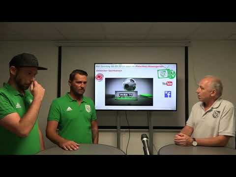 Pressekonferenz VfR Sölde gegen  Geisecker SV