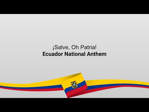 Ecuador National Anthem - Lyrics and Meaning | Himno Nacional del Ecuador 🇪🇨