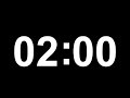 2 Minute Countdown Timer V 407 TIMER With Music 4k
