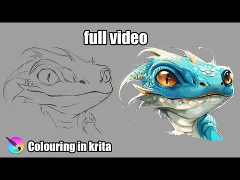 animal painting in krita | #SKETCHES #sketches #art #sketchingbasics #drawing #learningsketch