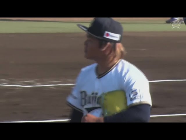 【ファーム】今季初登板!! バファローズ・富山凌雅 復帰戦を無失点に締める!!  2023年9月27日 オリックス・バファローズ 対 中日ドラゴンズ