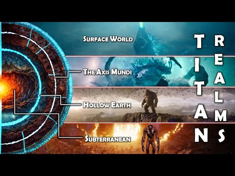 6 Titan Realms & their Alpha Titan in the Monsterverse