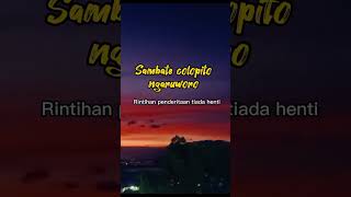 Download lagu Sambate colopito ngaruworo | Wong urip ning dunyo mung sedelo | Part 4 | Tanpa Musik mp3