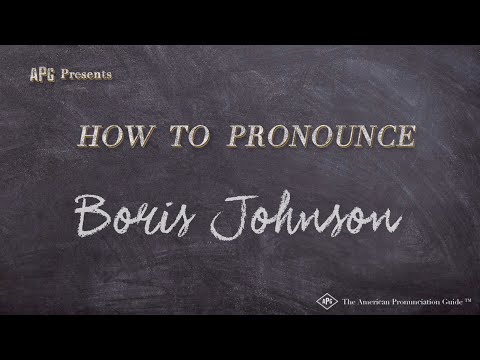 How to Pronounce Boris Johnson (Real Life Examples!)