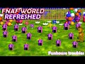 How To Get Through Pinwheel Circus In Fnaf World Refreshed 1 6