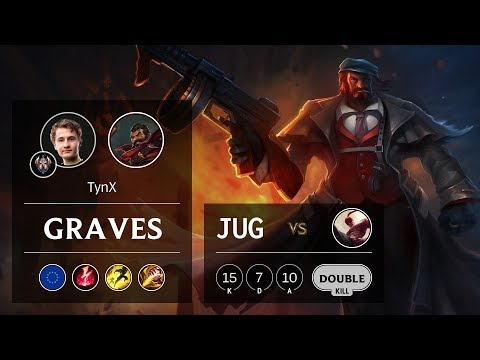 Graves Jungle vs Lee Sin - EUW Challenger Patch 9.24