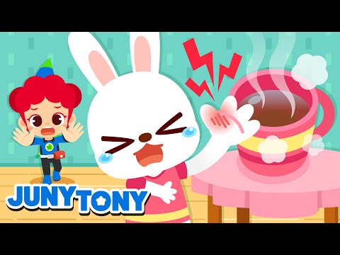 Be Careful, It’s Hot! | JunyTony to the Rescue 🚨 | Safety Song for Kids | JunyTony