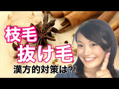 漢方薬学科 抜け毛・枝毛対策！ツヤ髪の秘訣は？【漢方・薬膳】♯80