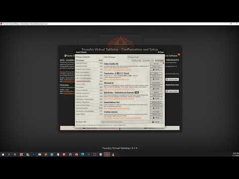 Foundry Tutorial GM edition: 1-1 Getting started