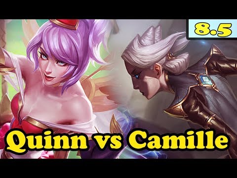 QUINN TOP vs CAMILLE Full Gameplay - S8 LOL 8.5 - LolLap