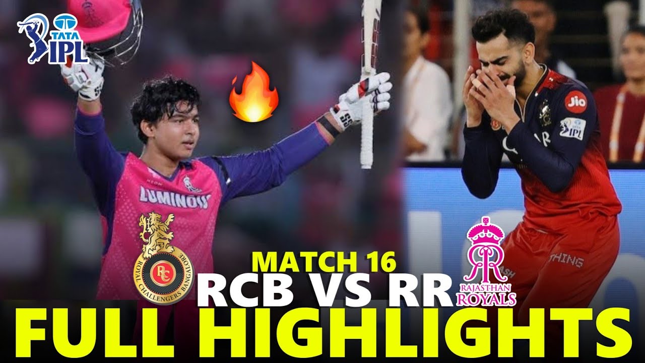 Royal Challengers Bengaluru vs Rajasthan Royals Full Highlights IPL 2026 | RCB VS RR