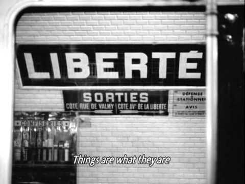 Odile recites "J’entends, j’entends" in BANDE à PART (with English subtitles)