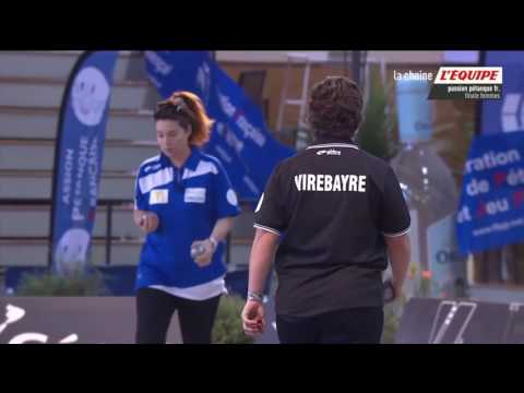 Pétanque Grande finale PPF 2017 Finale du tir de précision Femme