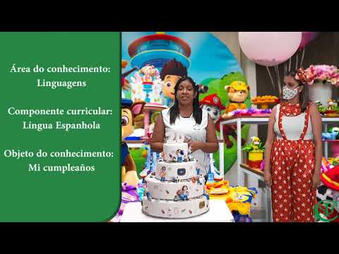 Mi cumpleaños - Língua Espanhola - Profª Moraima