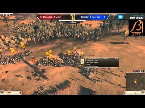 Rome II BETA Flash Tournament #74 - G1 Semi - Templar*Minot + MacedonianTsar vs VMRedskin + VMRedOrk
