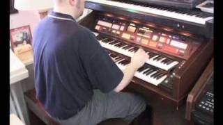 Bernd Wurzenrainer an der Technics Orgel F 3 - Teil 2