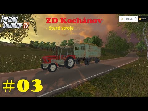 Retro Farming Simulator 15 - multiplayer -  ZD Kochánov - CZ/SK stream#03