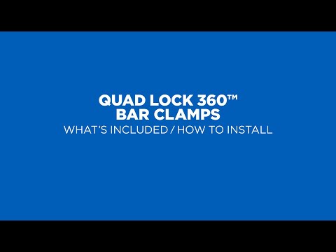 Quad Lock 360 Base - Bar Clamp Small – Motozone
