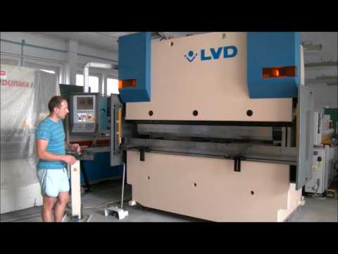 CNC hydraulisk trykk brems LVD PPEB 80/25 CAD 1999-Bilde 2