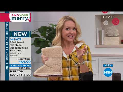 HSN | BEARPAW Footwear 11.20.2018 - 06 AM