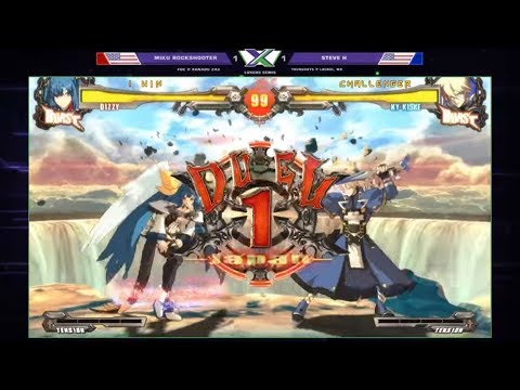 F@X 243 GGXRD2 - Miku RockShooter (Dizzy) vs. Steve H (Ky) - Guilty Gear Xrd REV2 Losers Semis