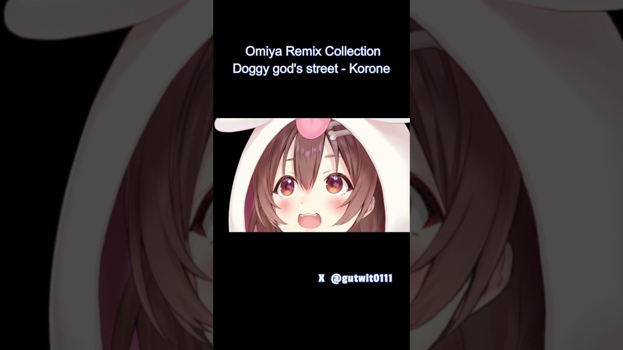 【ホロ曲 REMIX】Doggy god's street #inugamikorone #hololive #戌神ころね #Vtuber