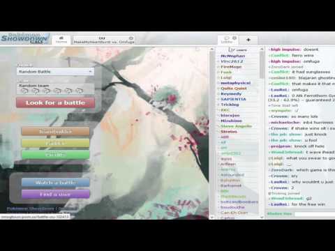 Pokemon Showdown OLT [Omfuga Vs Shake] with Arifeen and Arik