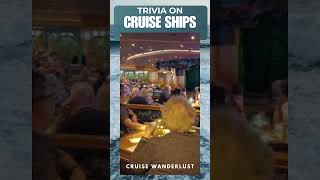 Trivia on Cruise Ships #travel #cruisegoals ##CruiseKnowledge