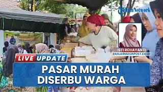 Pasar Murah Hadir Lagi di Kantor Kecamatan Paringin Selatan, Sembako Jadi Incaran Warga