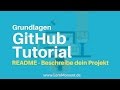 Ein README Für GitHub Projekte Erstellen GitHub Tutorial Deutsch
