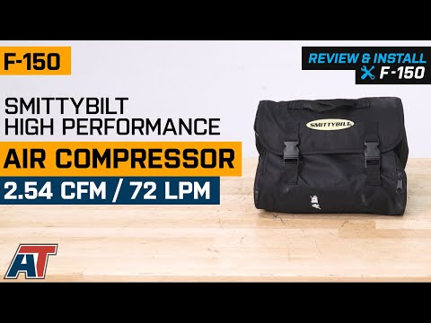 1997-2019 F150 Smittybilt High Performance Air Compressor - 2.54 CFM/ 72 LPM Review & Install