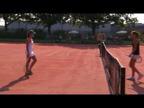 EYOF2013 TENNIS (G) WIDDERSHOVEN (BEL) BEATS LEBEDZEVA (NED)