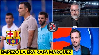 RAFA MÁRQUEZ DEBUTÓ con VICTORIA como entrenador del BARCELONA B. ANÁLISIS | Fuera de Juego