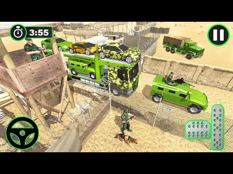 US Army Vehicles Transport Truck Simulator - Android Gameplay