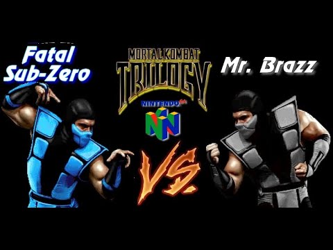 Fatal Sub-Zero (P1) x Mr. Brazz (P2) - Mortal Kombat Trilogy (N64) - Parte I