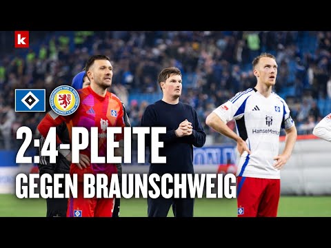"Mehr als eine normale Niederlage": Eine Klatsche, die Fragen aufwirft | HSV - Braunschweig 2:4