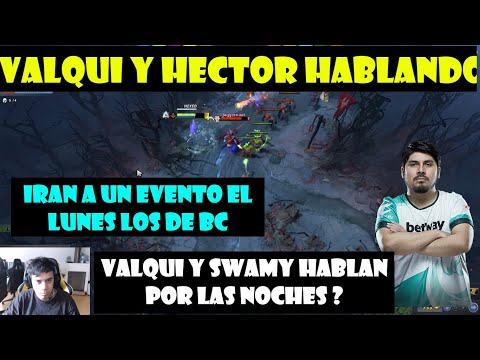 VALQUI Y HECTOR HABLANDO , SWAMY Y VALQUI HABLAN POR LAS NOCHES ?