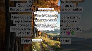 FELIZ MÊS DE SETEMBRO ABENÇOADO