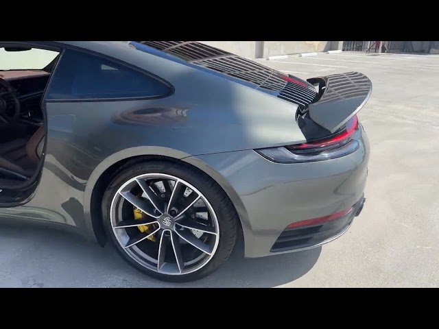 2020 PORSCHE 911 COUPE 6-CYL, TWIN TURBO, 3.0 LITER CARRERA 4S COUPE 2D