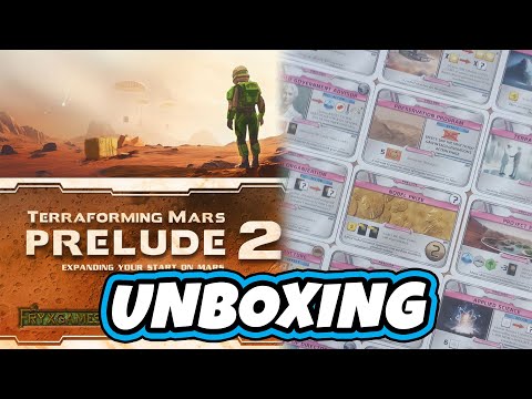 TERRAFORMING MARS: PRELUDE 2 | Unboxing