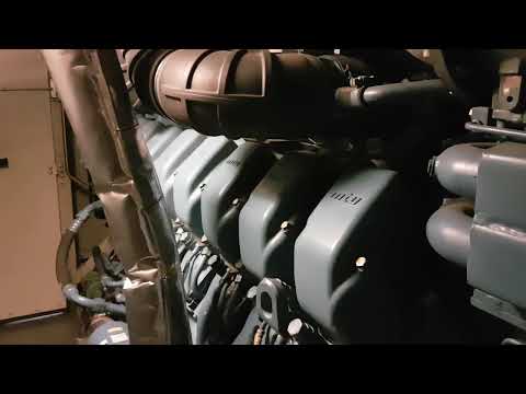 MTU 16V 4000 R41 startup -Siemens EuroRunner - Hercules