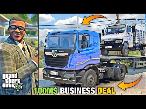 New Business Ke Liye 10 Crores Ke Trucks Le Liye 🤯😱 Lekin Sand Mafia Ka Kya 🤣🤪 ( GTA 5 Mods )