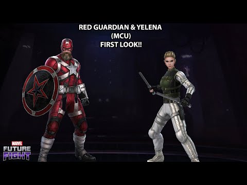 Marvel: Future Fight | Red Guardian & Yelena First Look!!