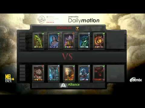 The Alliance vs Sigma INT g.1 Quarterfinal DOTA 2 Champions League TobiWan