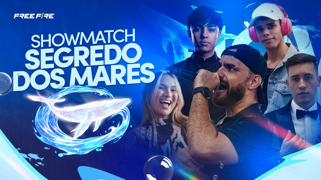 SEGREDO DOS MARES | SHOWMATCH ENTRE INFLUENCIADORES | FREE FIRE BRASIL