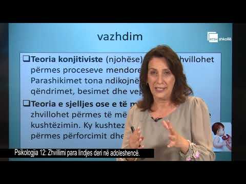 Zhvillimi para lindjes deri në adoleshencë | Psikologjia 12